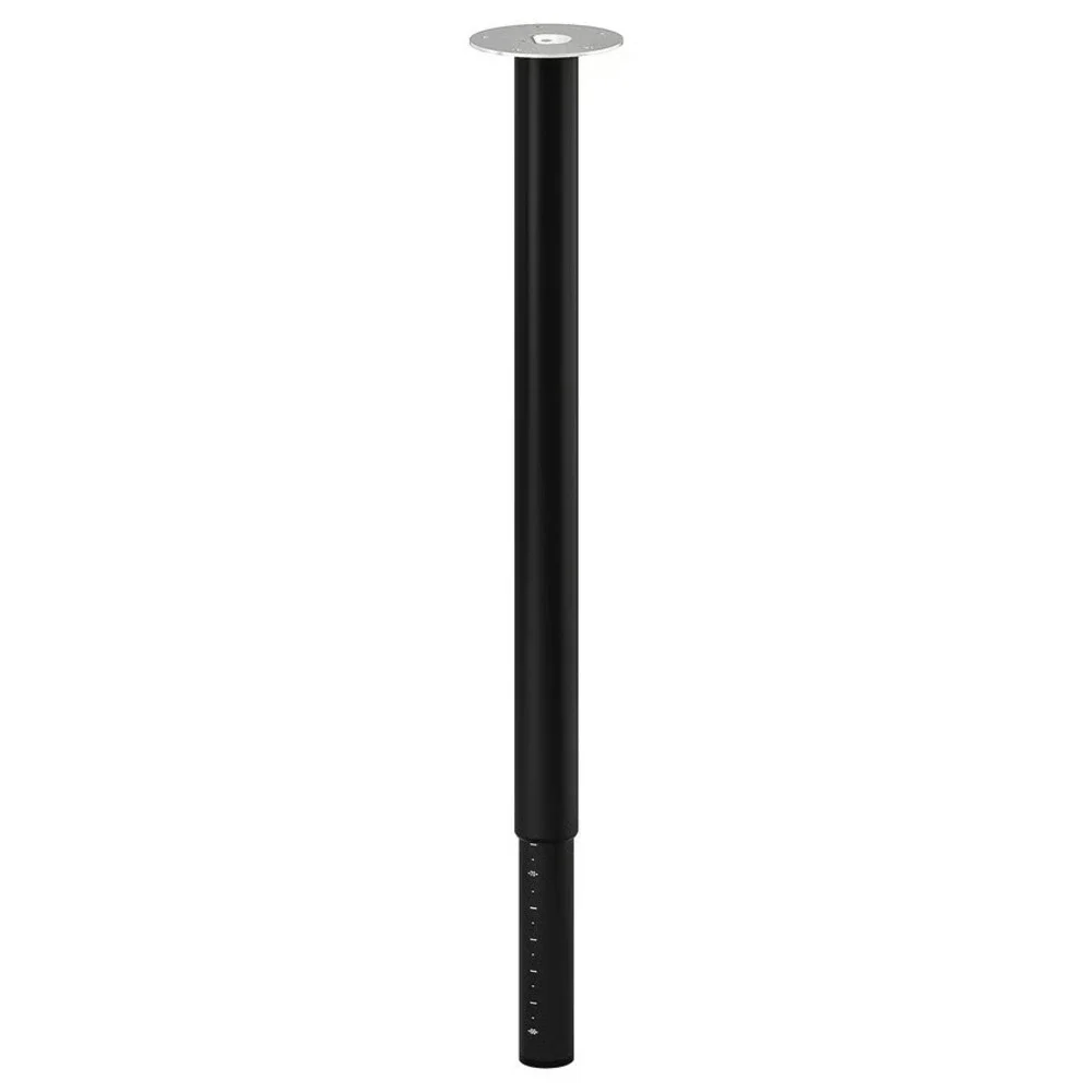 Ikea Olov Leg Adjustable Black 302.643.01 Single Leg New 38 3/8